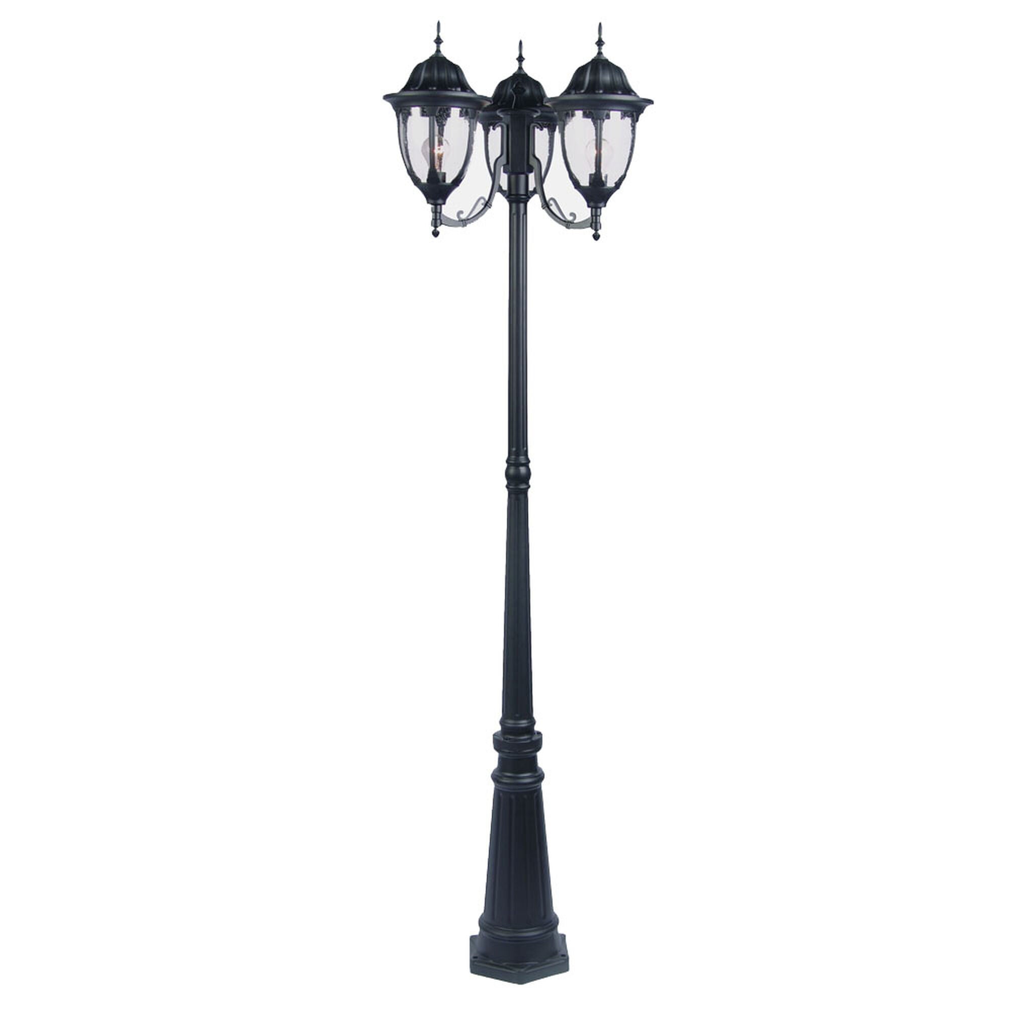 Shown in Matte Black finish and Clear glass and Clear Bowl Shaped Glass Globes shade
