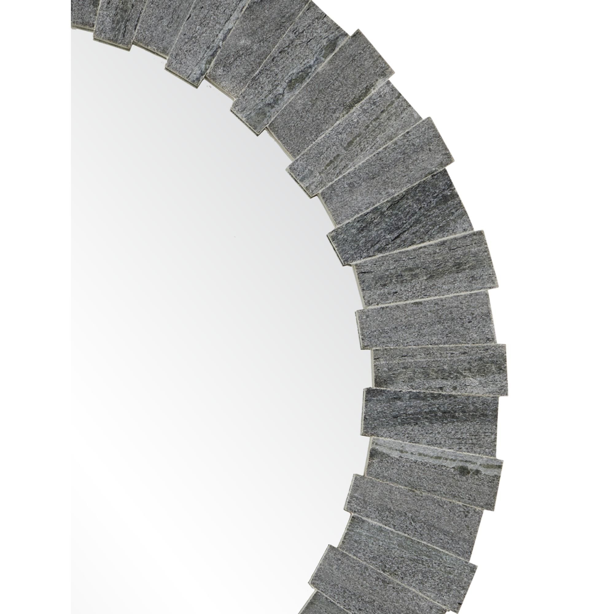 Dario Round Mirror Decorative Mirrors by Currey and Company