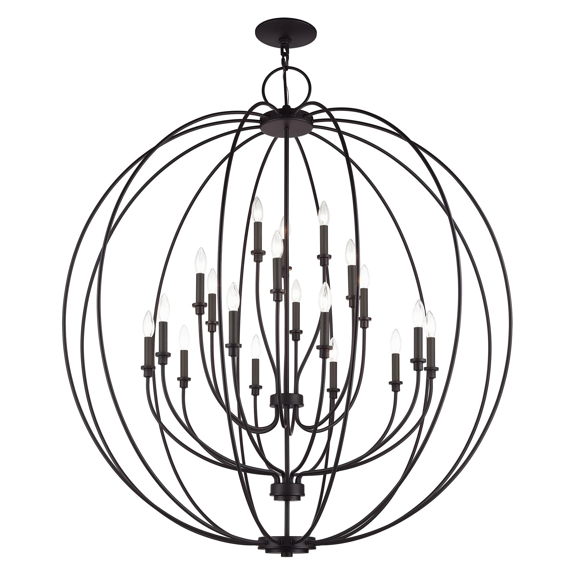 Milania 48 Inch Cage Pendant by Livex Lighting