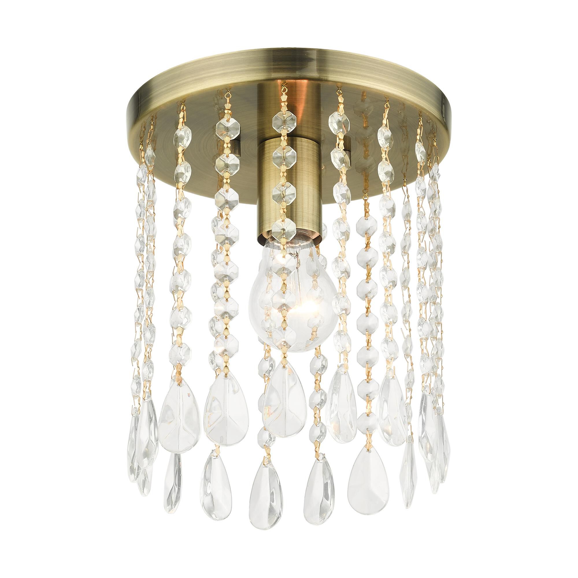 Elizabeth 1 Light Flush Mount by Livex Lighting