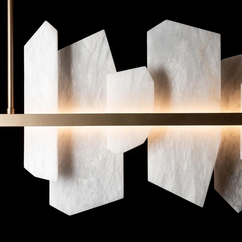Volterra Medium Linear Chandelier by Hubbardton Forge