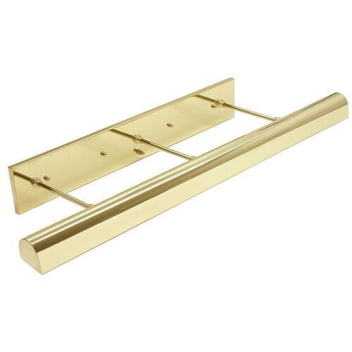 Shown in Polished Brass finish and Metal shade