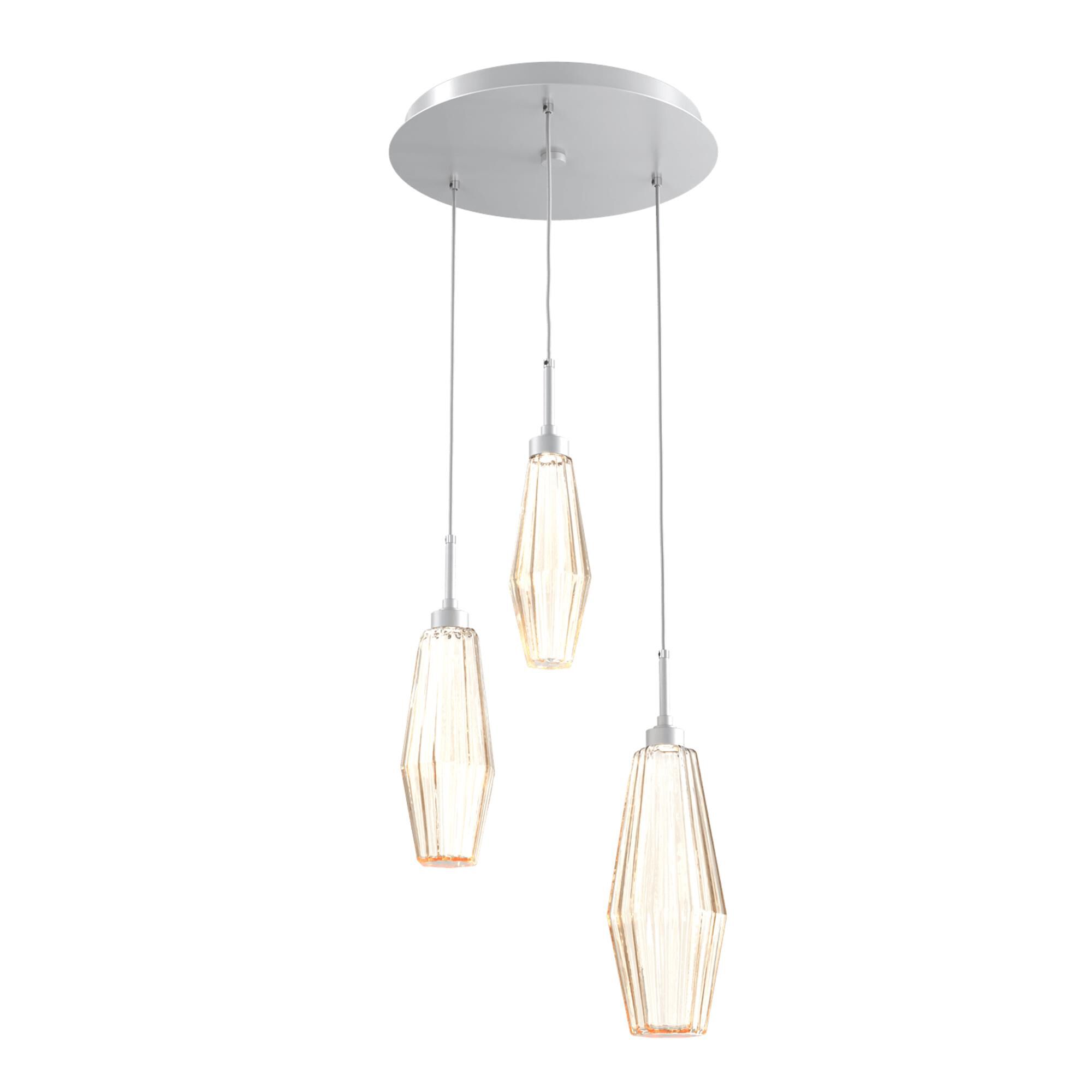 Aalto 17 Inch 3 Light Multi Light Pendant,