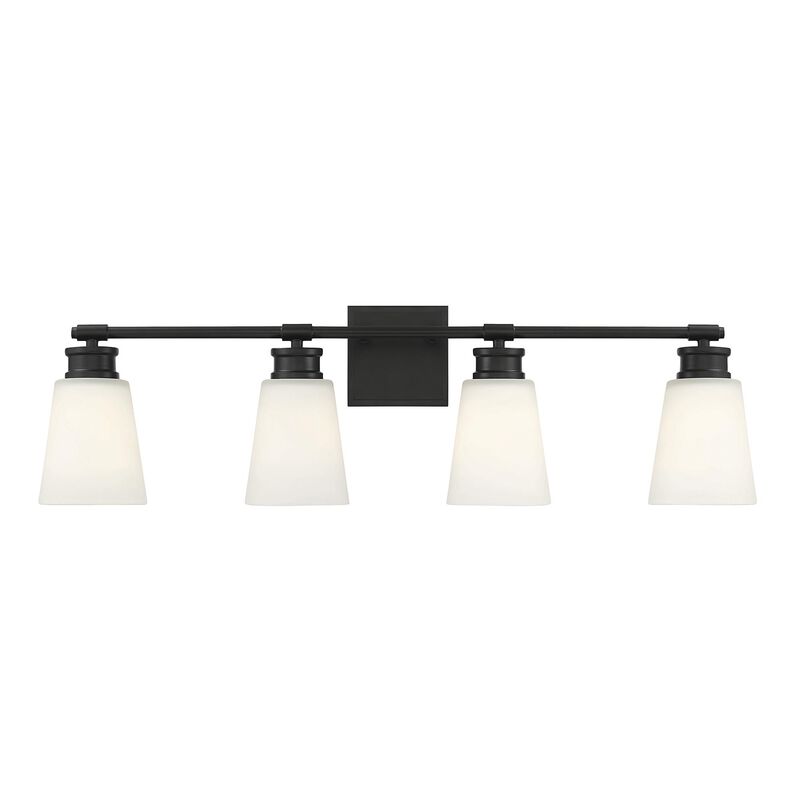 31 Inch 4 Light LED Bath Vanity Light by Meridian Lighting