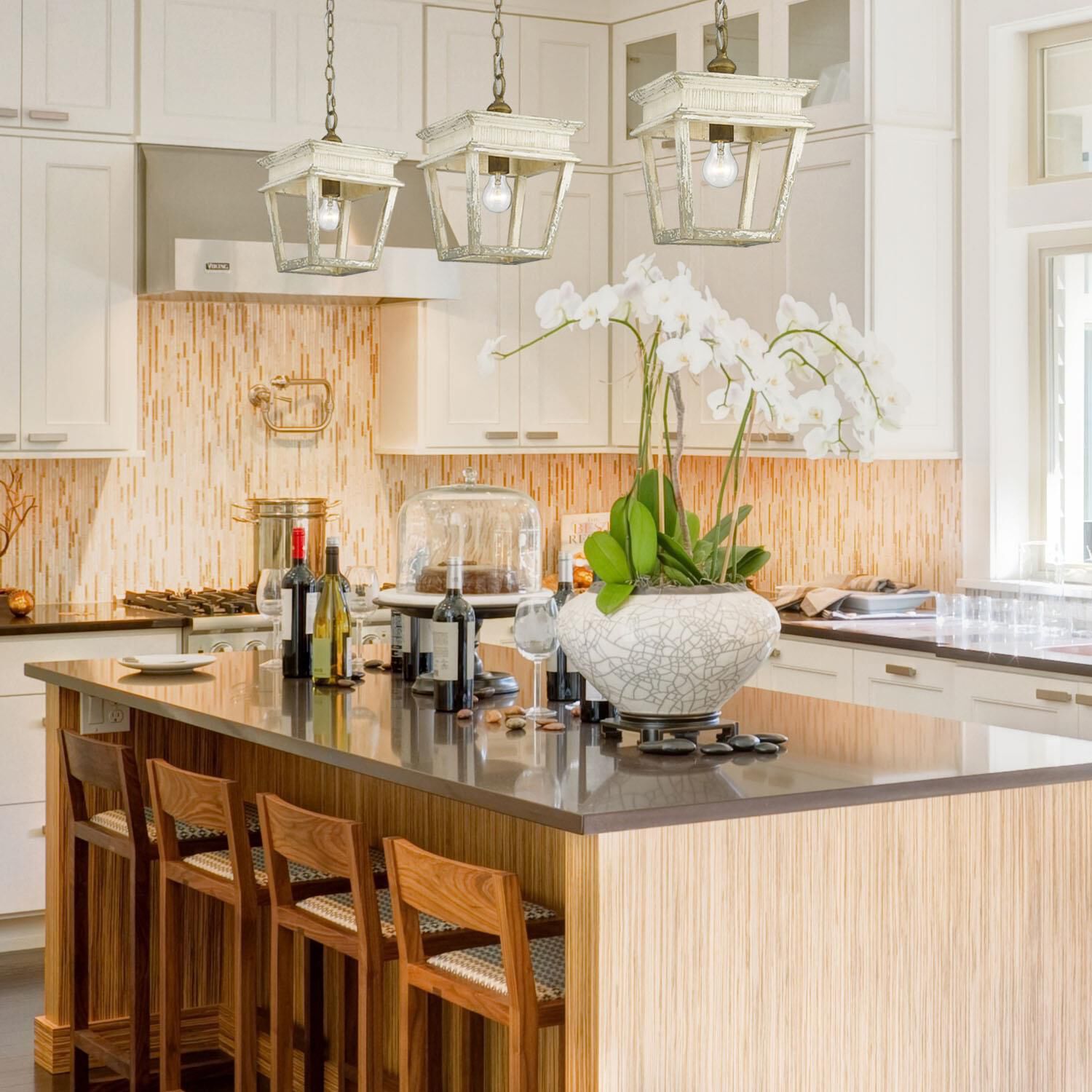 Shown in Burnished Chestnut finish