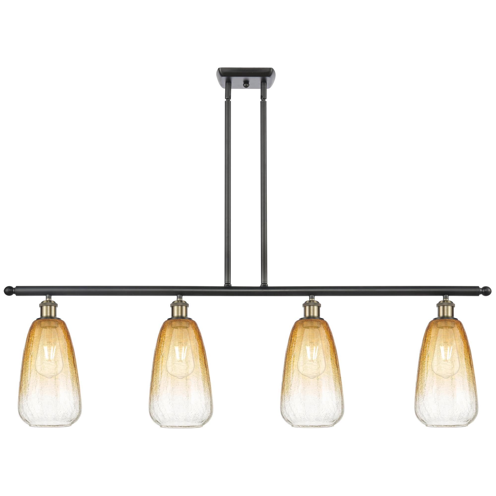 Bruno Marashlian Brookhaven Almond Linear Suspension Light by Innovations Lighting