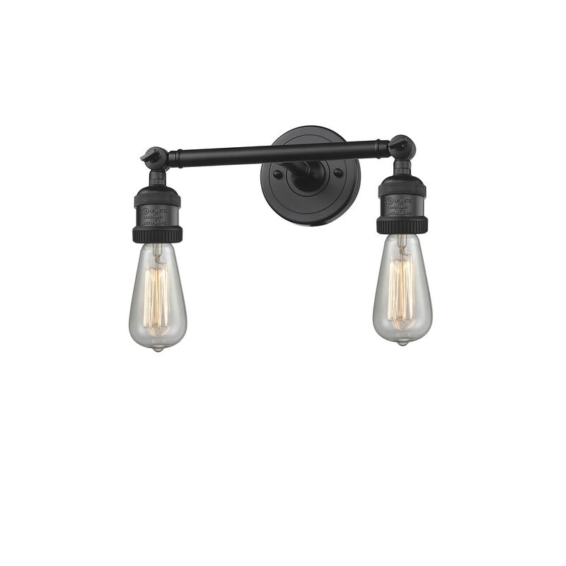 Bruno Marashlian Bare Bulb 11 Inch 2 Light Bath Vanity Light by Innovations Lighting
