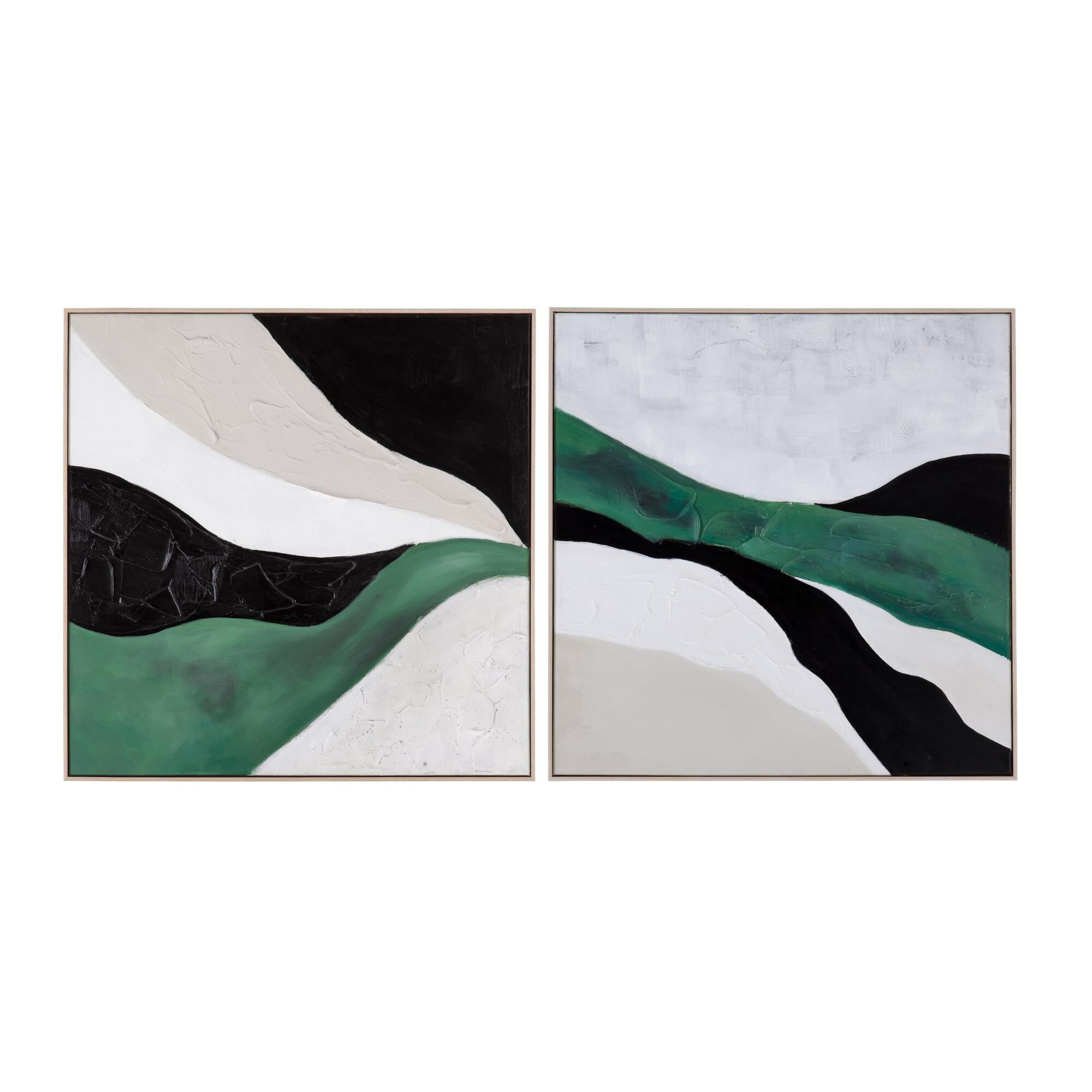 Illuminate 40 Inch Painting Set of 2 by Bassett Mirror Company