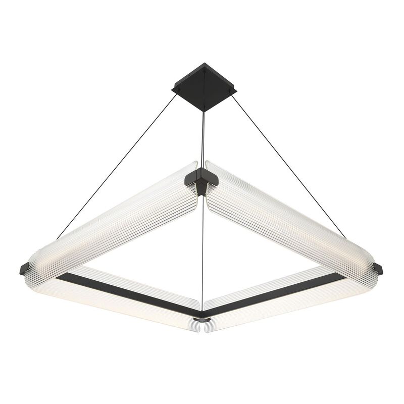 Neoness 34 Inch 4 Light Chandelier by Eurofase Lighting