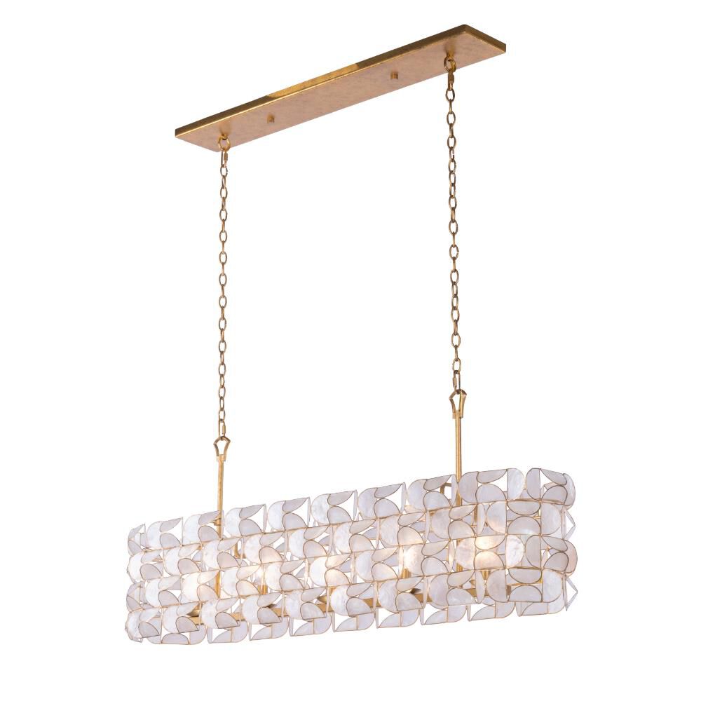 Shown in Oxidized Gold Leaf finish