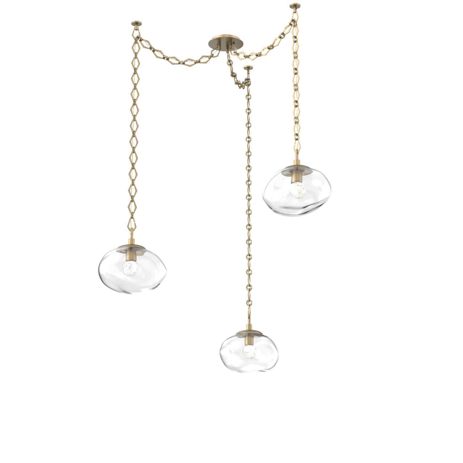 Levi Wilson Nova 19 Inch Multi Pendant Light by Hammerton Studio