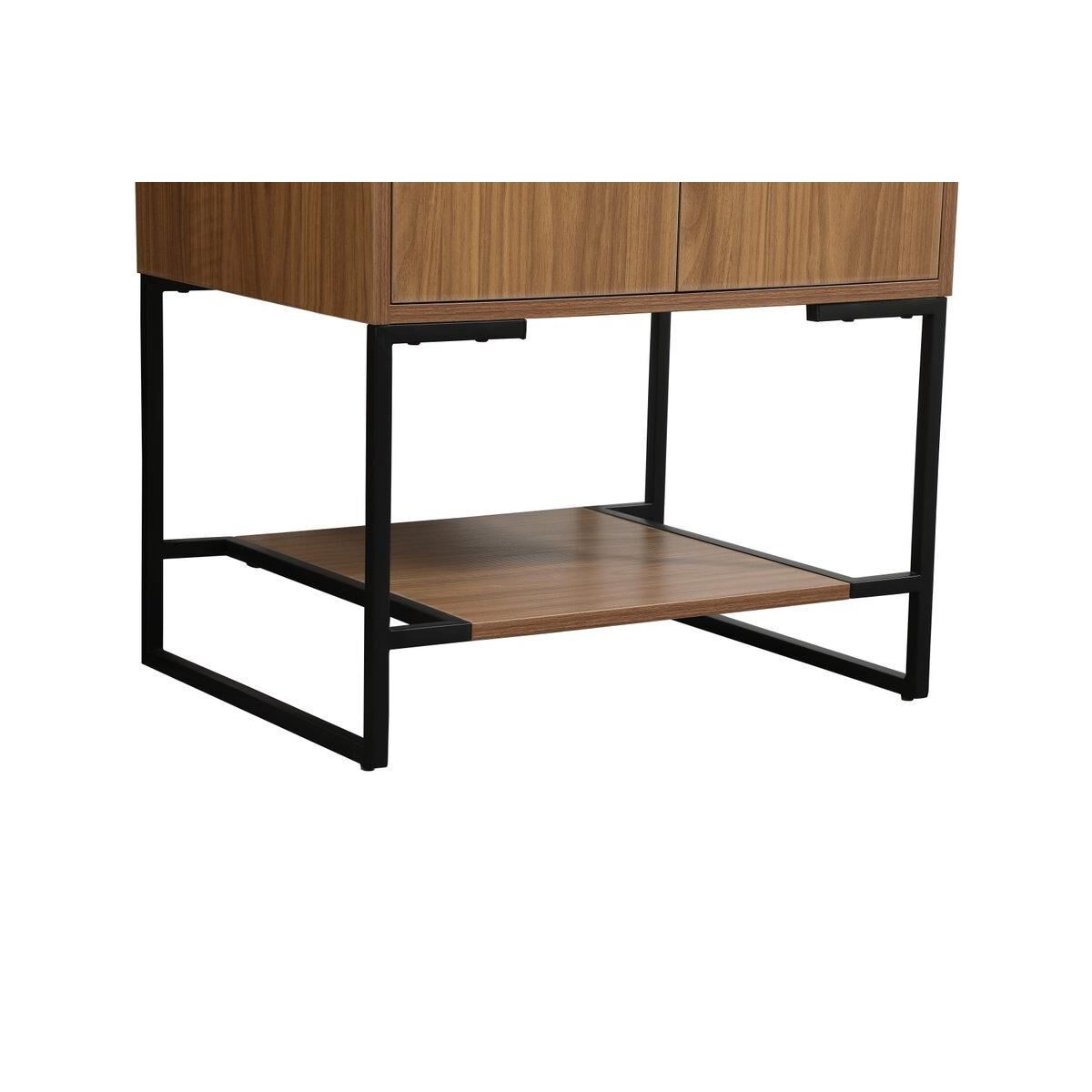 Shown in Walnut Brown finish