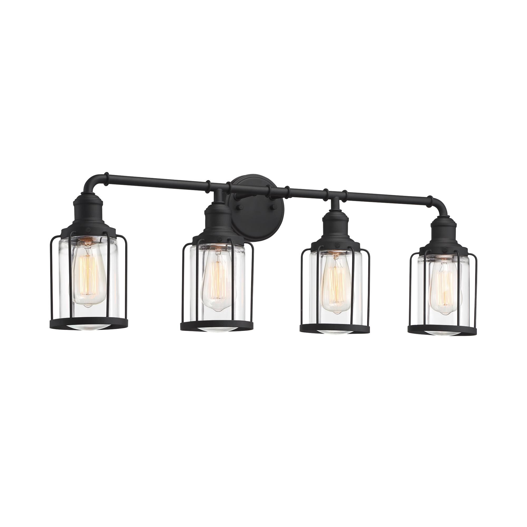 Ludlow 33 Inch 4 Light Bath Vanity Light by Quoizel