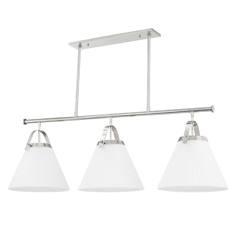 Aldridge Large Linear Chandelier by Hudson Valley Lighting