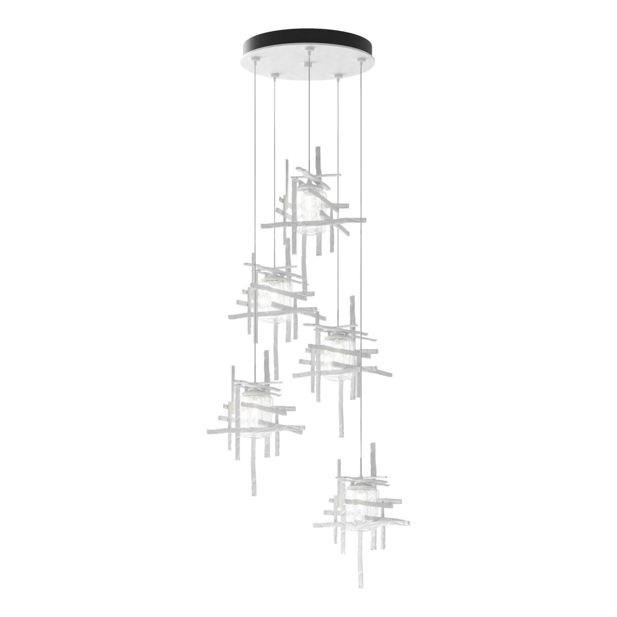 Tura 27 Inch Multi Light Pendant by Hubbardton Forge