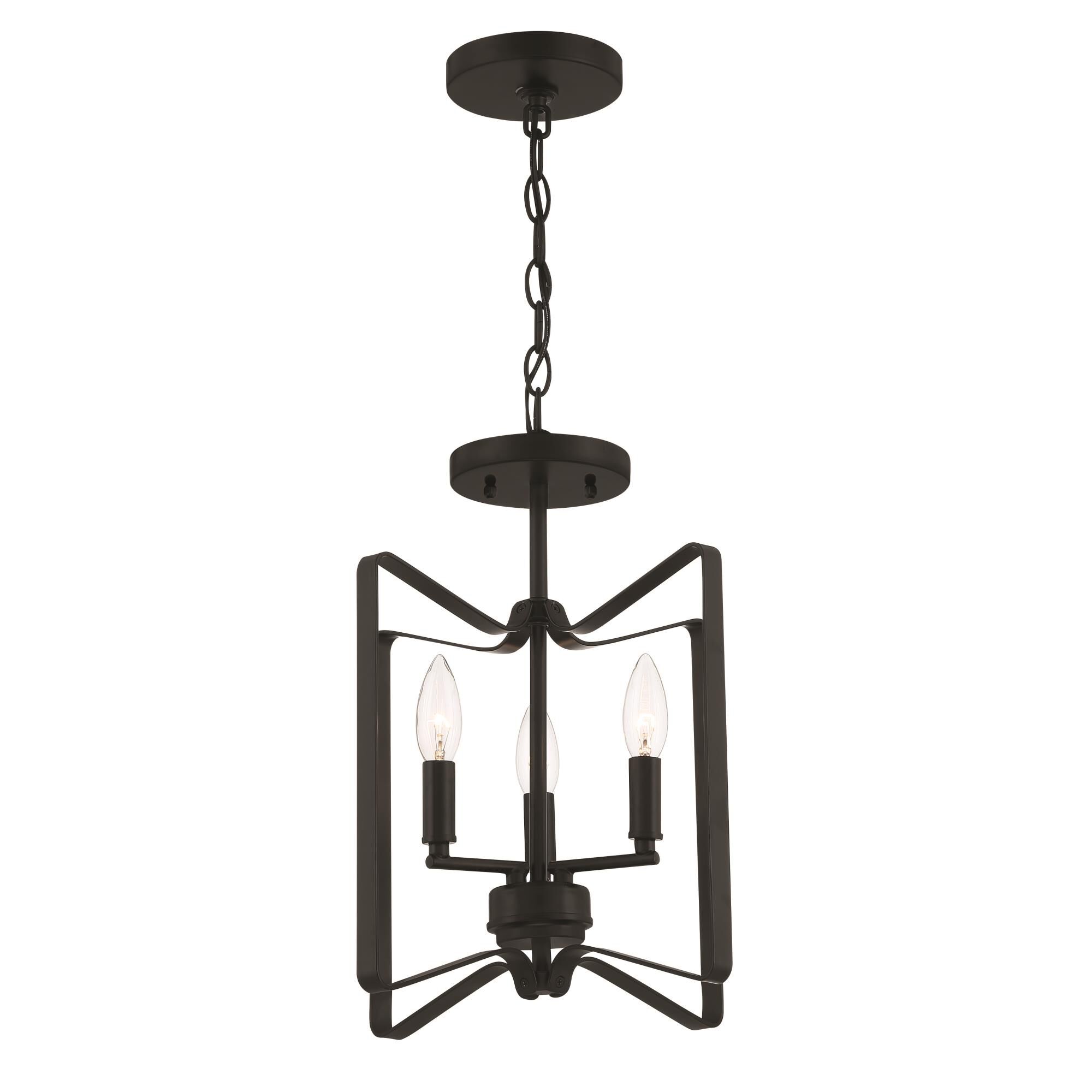 Shayna 13 Inch 3 Light Semi Flush Mount by Craftmade
