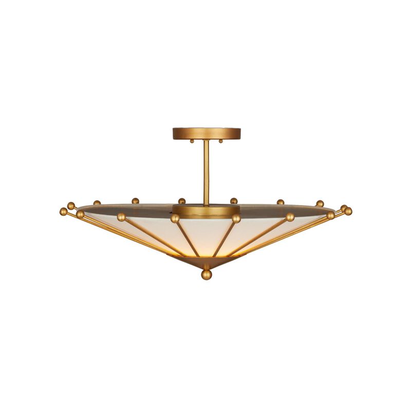 Epoch 26 Inch Semi Flush Mount by Currey and Company