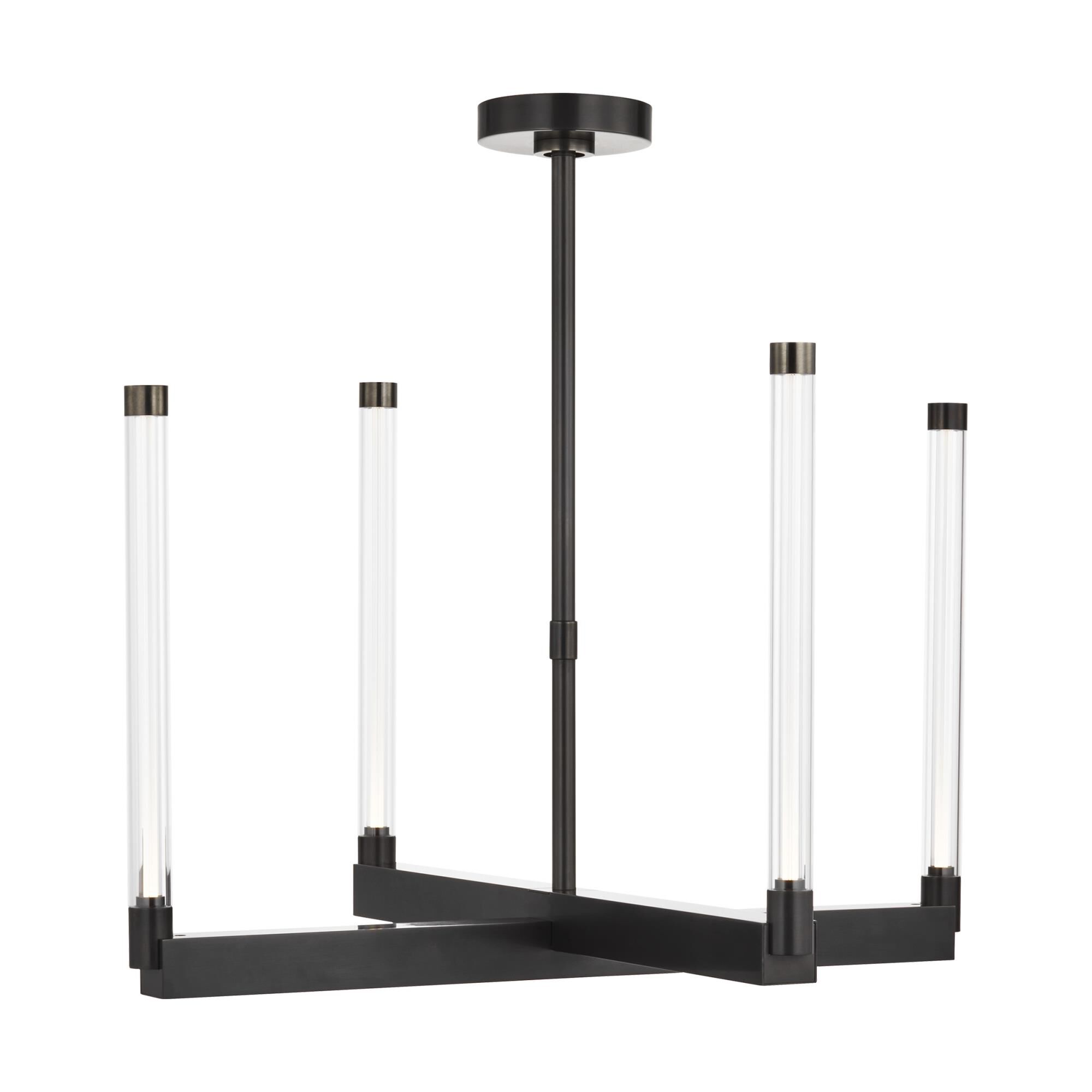 Shown in Dark Bronze finish and Clear glass