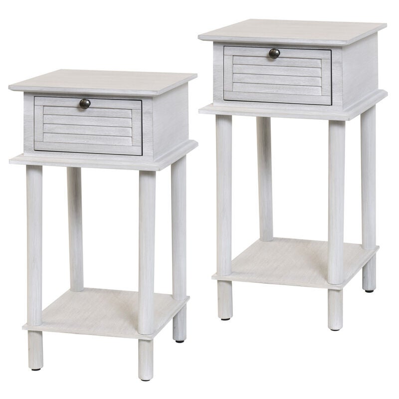 Bennett 26 Inch Accent Table Set of 2 by Stylecraft