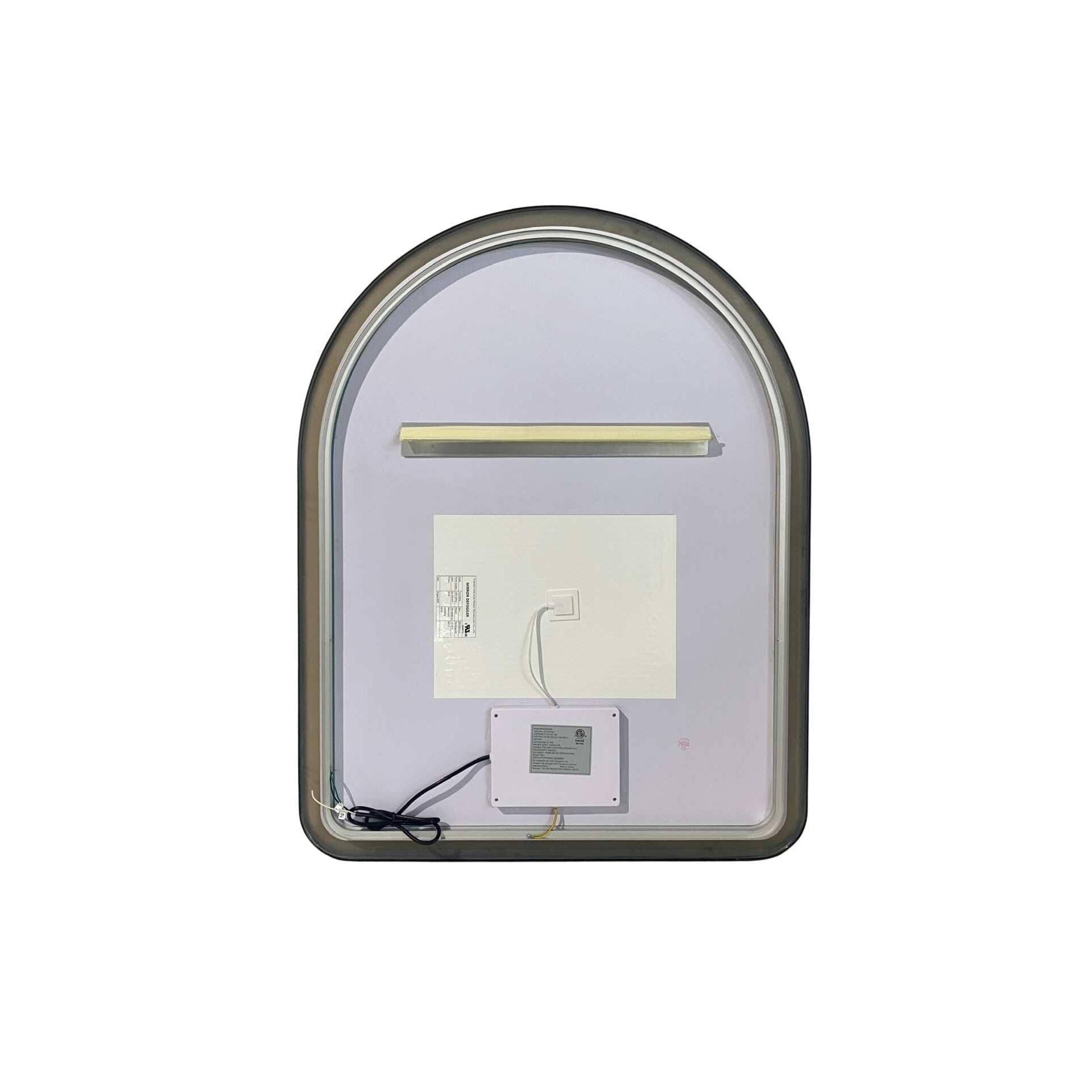 Harmoni 42 Inch Arched LED Lighted Mirror by Elegant Decor