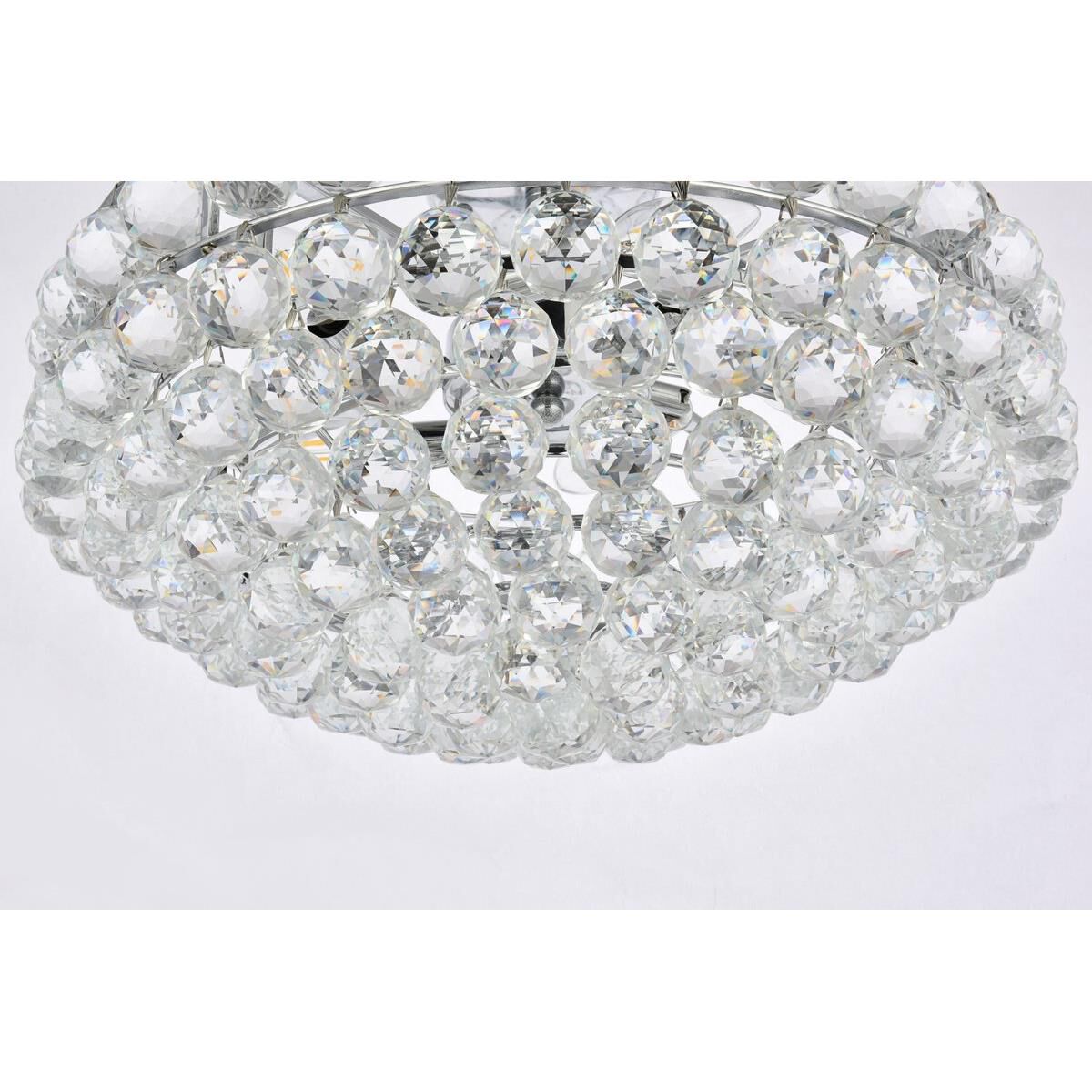 Savannah 20 Inch 5 Light Flush Mount by Elegant Lighting