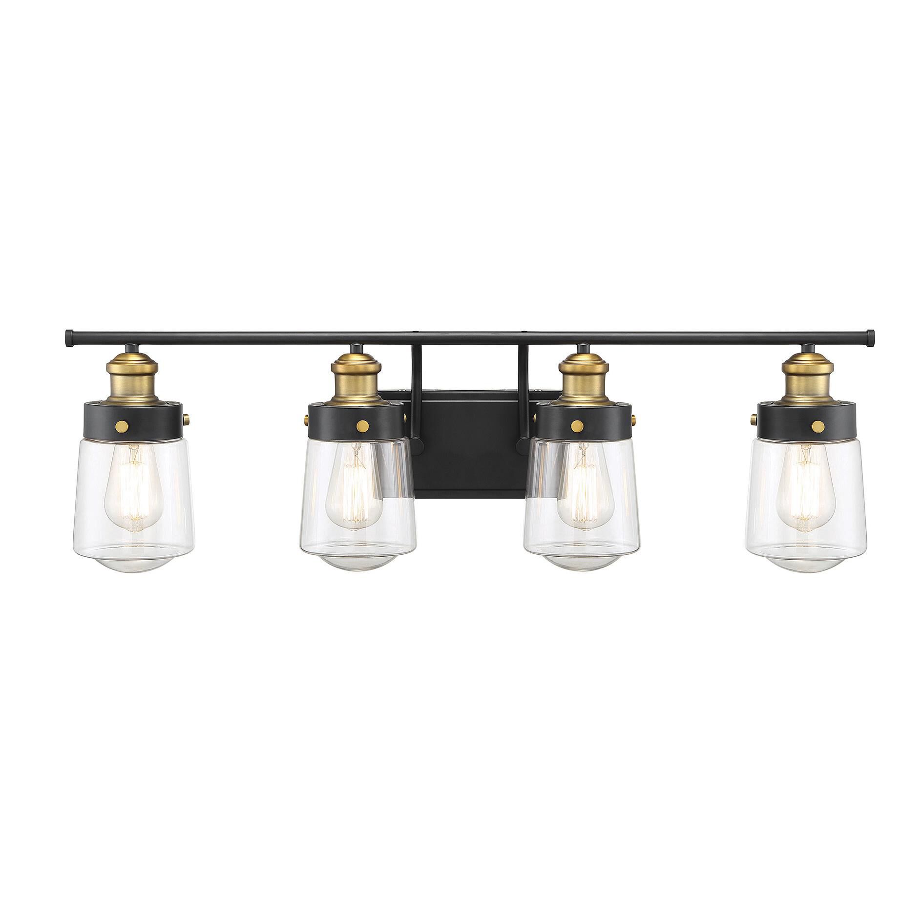 Macauley 32 Inch 4 Light Bath Vanity Light by Savoy House