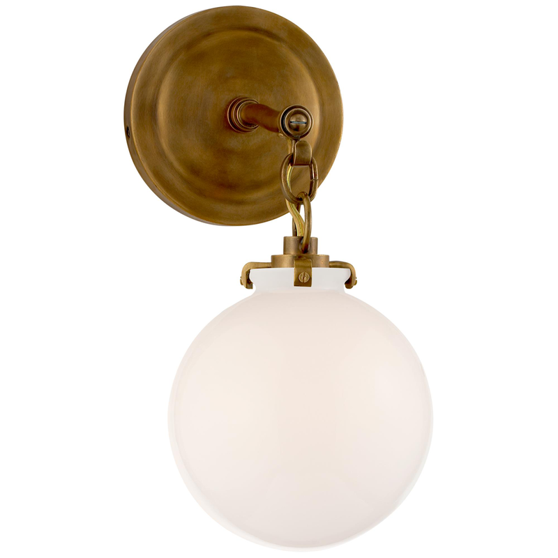 Visual Comfort Signature Collection Thomas O'Brien Katie 12 Inch Wall Sconce