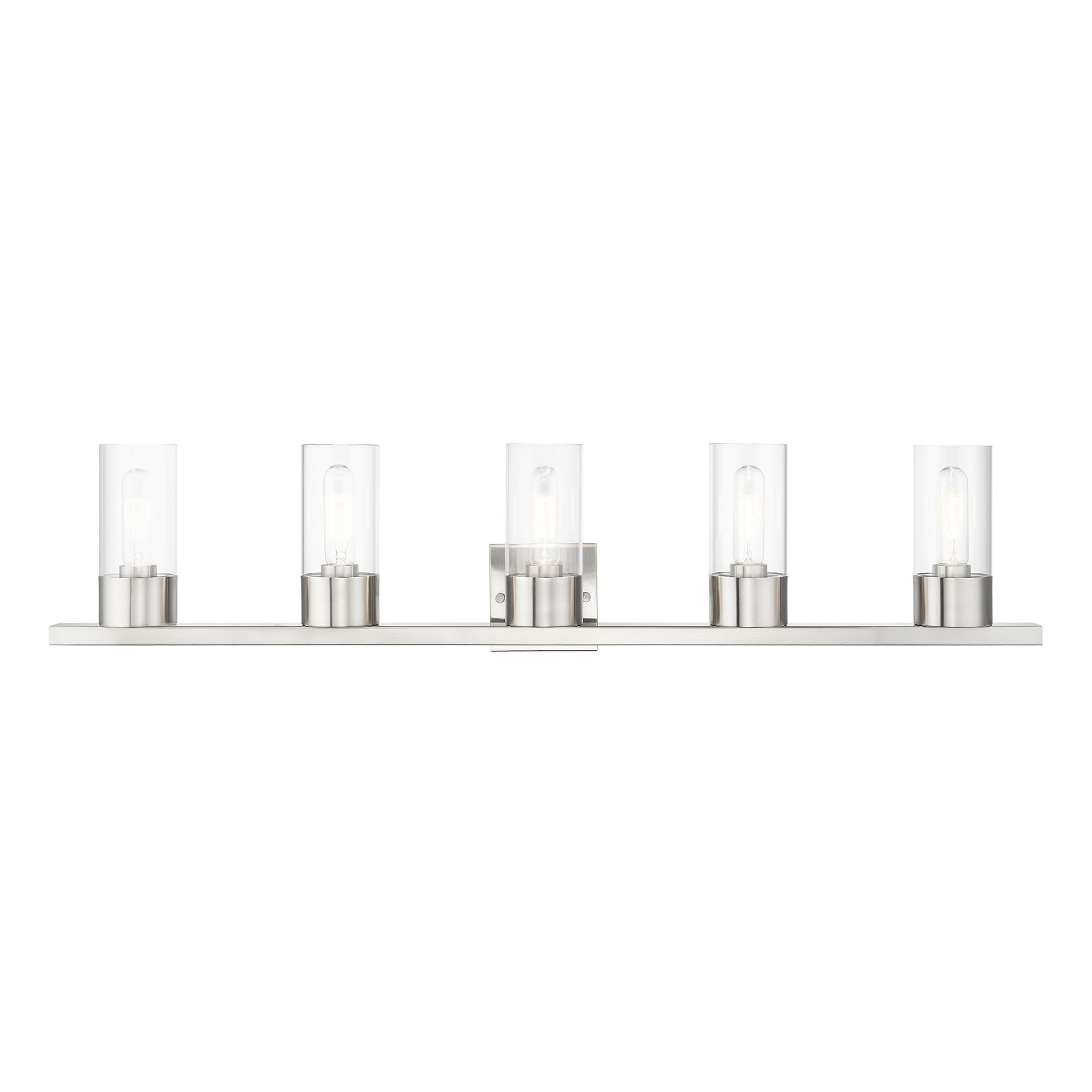 Carson 40 Inch 5 Light Bath Vanity Light by Livex Lighting