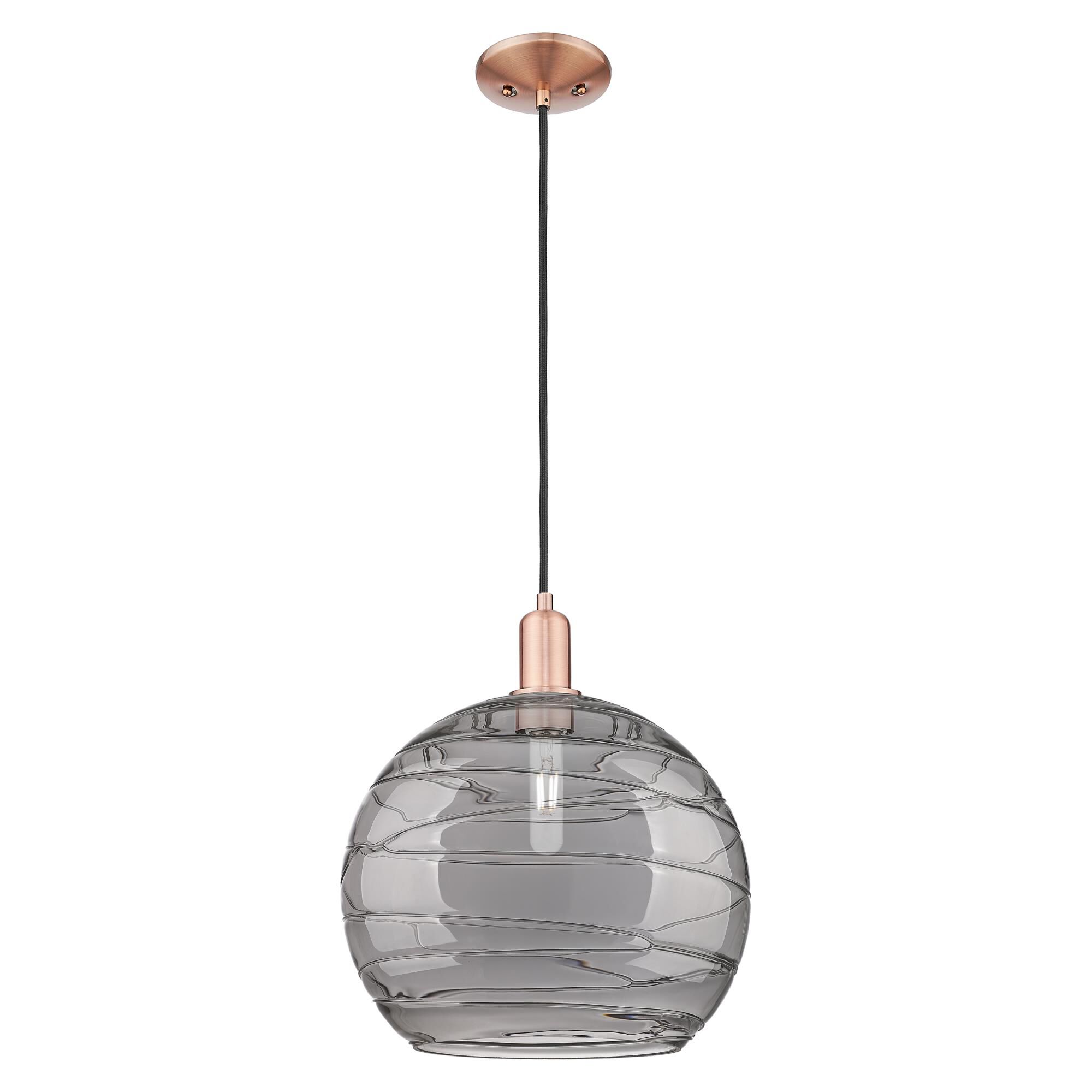 Bruno Marashlian Athens Deco Swirl 14 Inch Large Pendant by Innovations Lighting