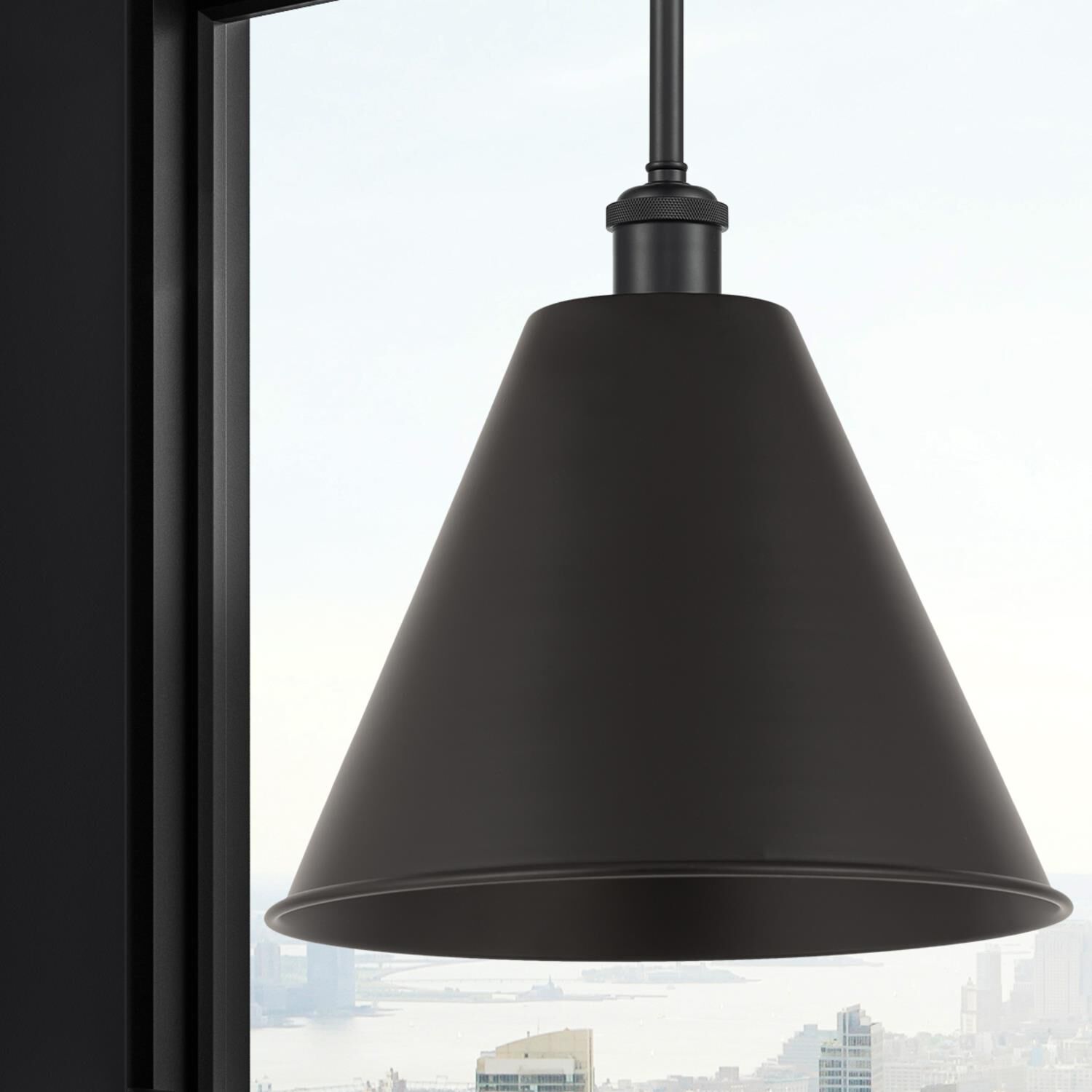 Innovations Lighting Bruno Marashlian Ballston Cone 12 Inch Mini Pendant