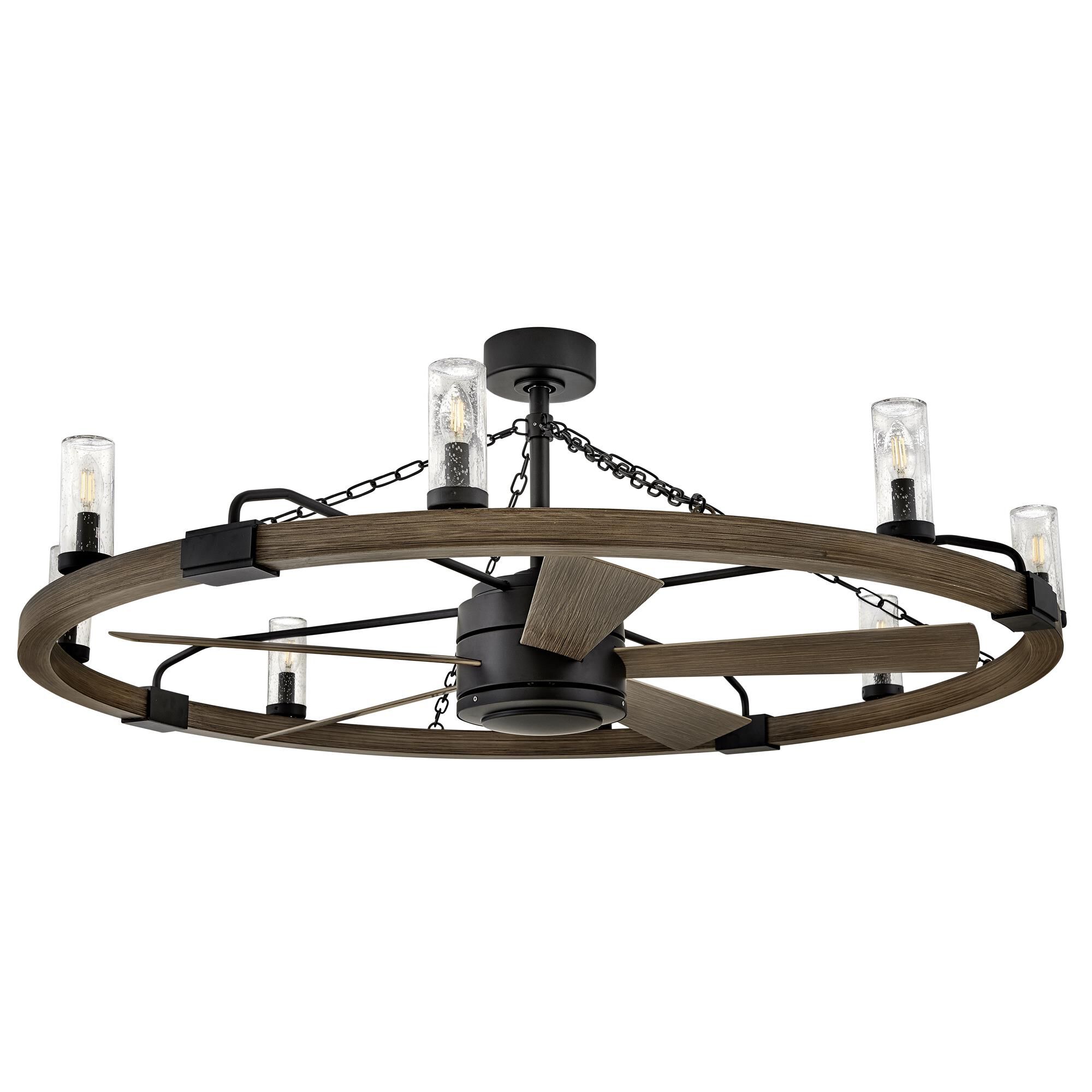 Sawyer 44 Inch Chandelier Ceiling Fan with Light Kit,