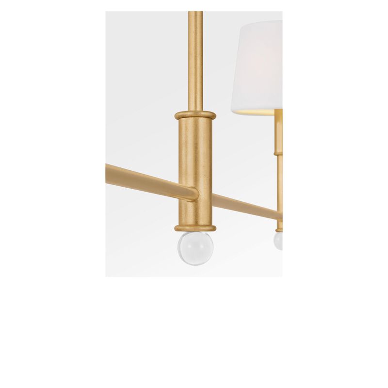 Alexa Hampton Greard Medium Linear Chandelier by Visual Comfort Studio
