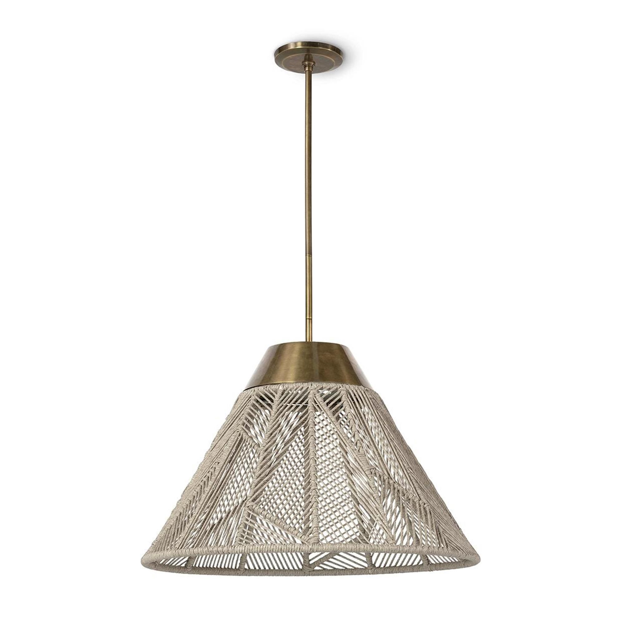 Salerno 30 Inch Outdoor Hanging Lantern by Palecek