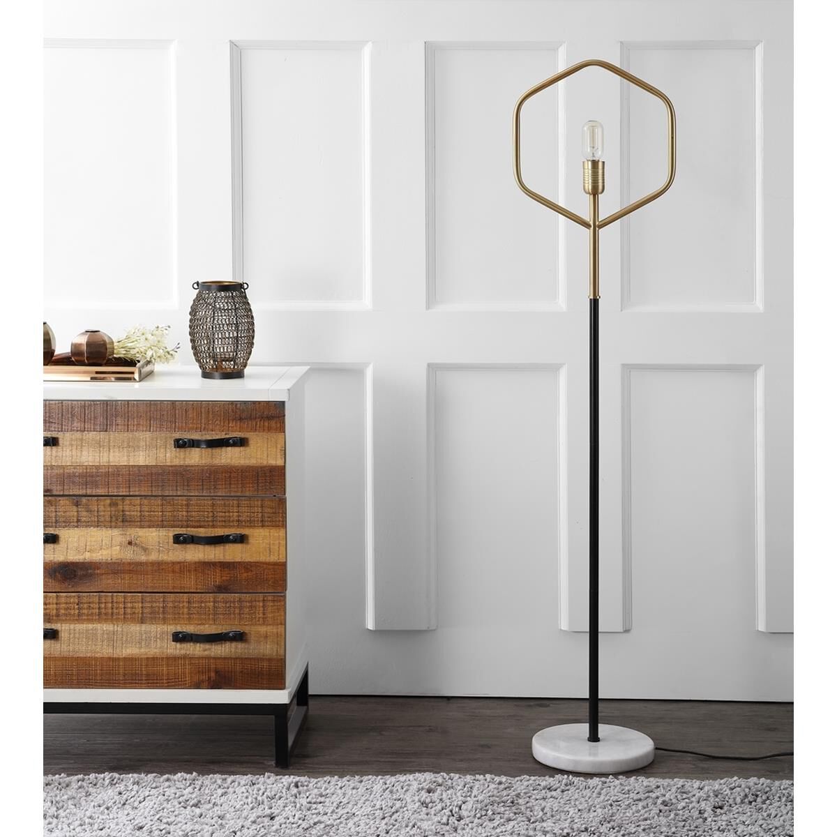 Mave 57 Inch Floor Lamp by Safavieh