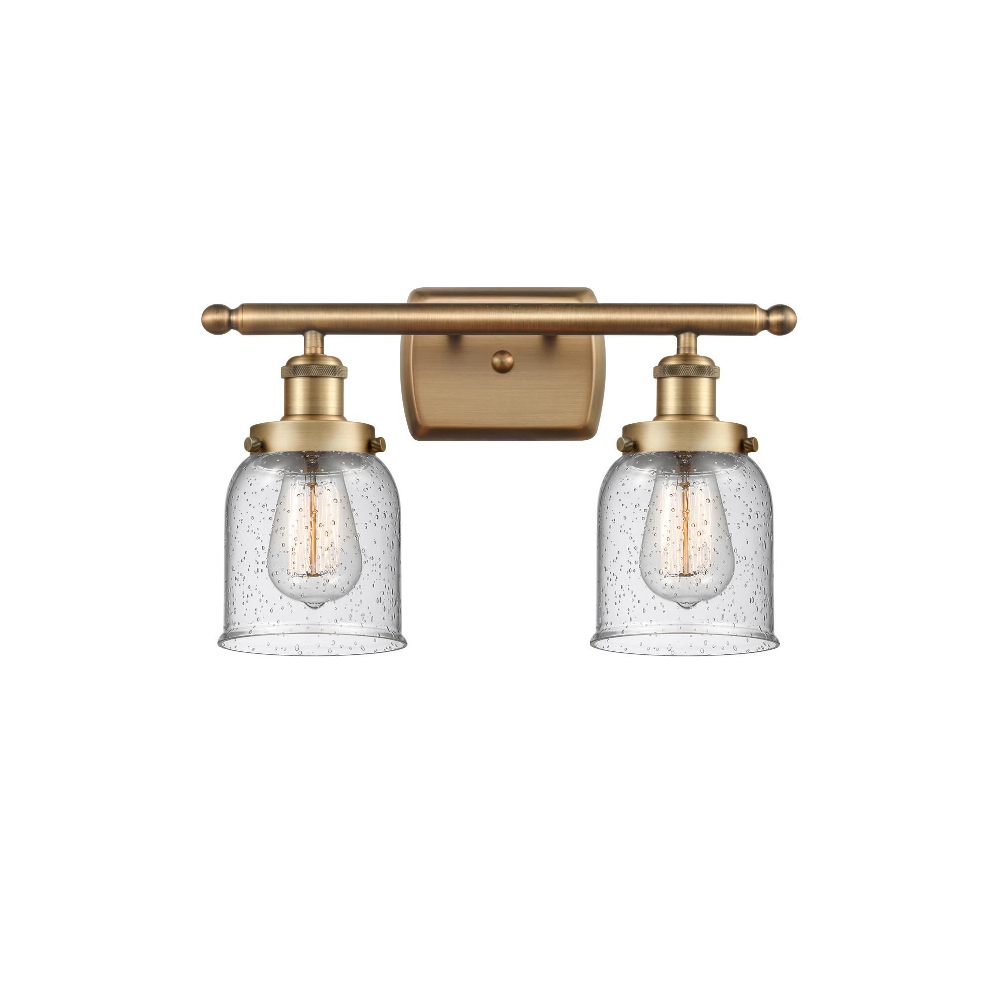 Small Bell 16 Inch 2 Light Bath Vanity Light by Innovations Lighting