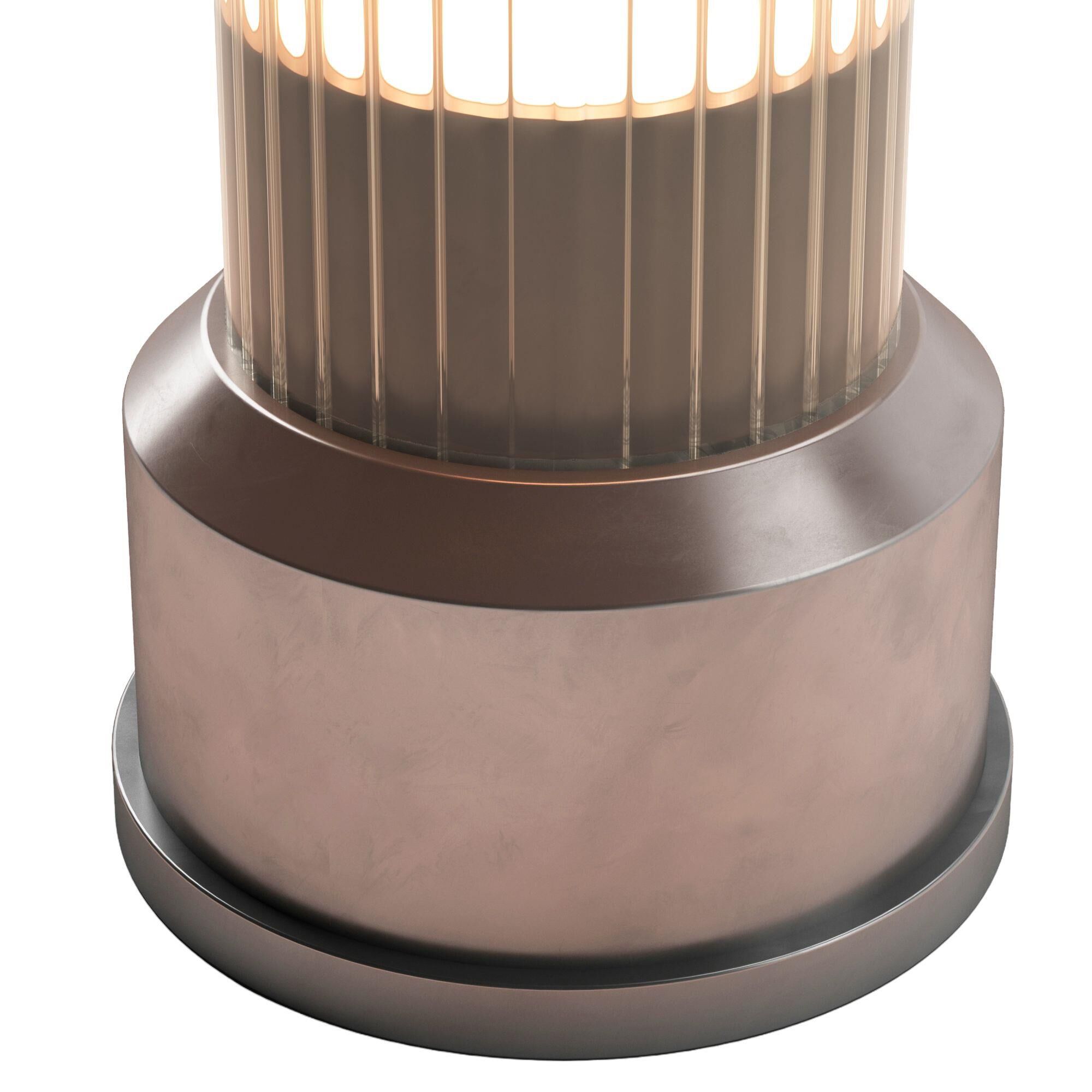 Kibun Candlestick 11 Inch Table Lamp by Bulbrite