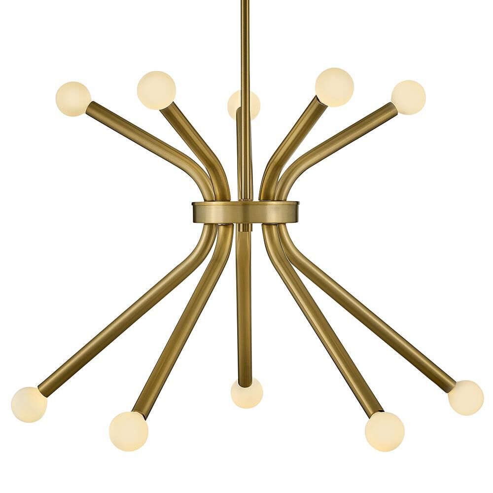 Axton 28 Inch 10 Light LED Chandelier by Lark