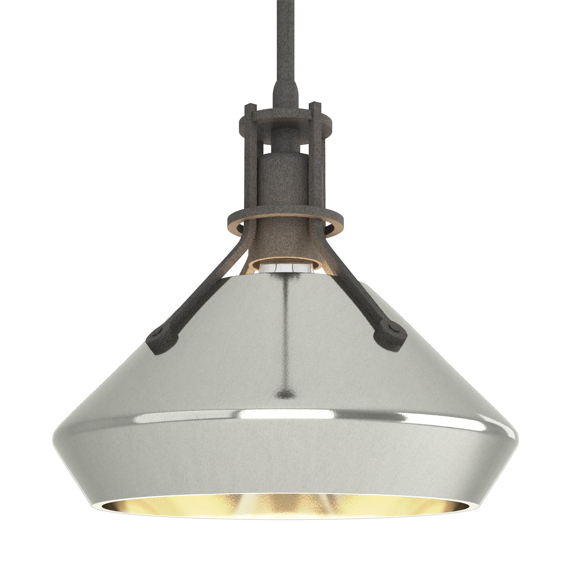 Shown in Natural Iron finish and Sterling  accent