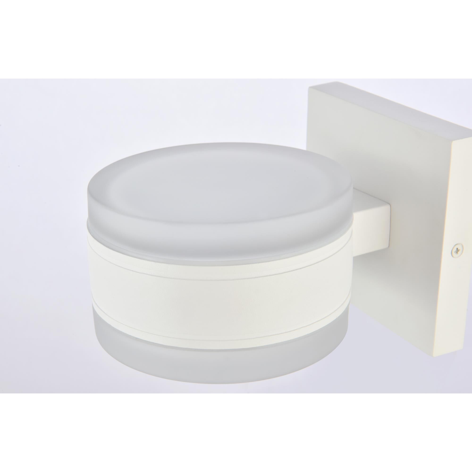 Elegant Lighting Raine 4 Inch Tall LED Outdoor Wall Light