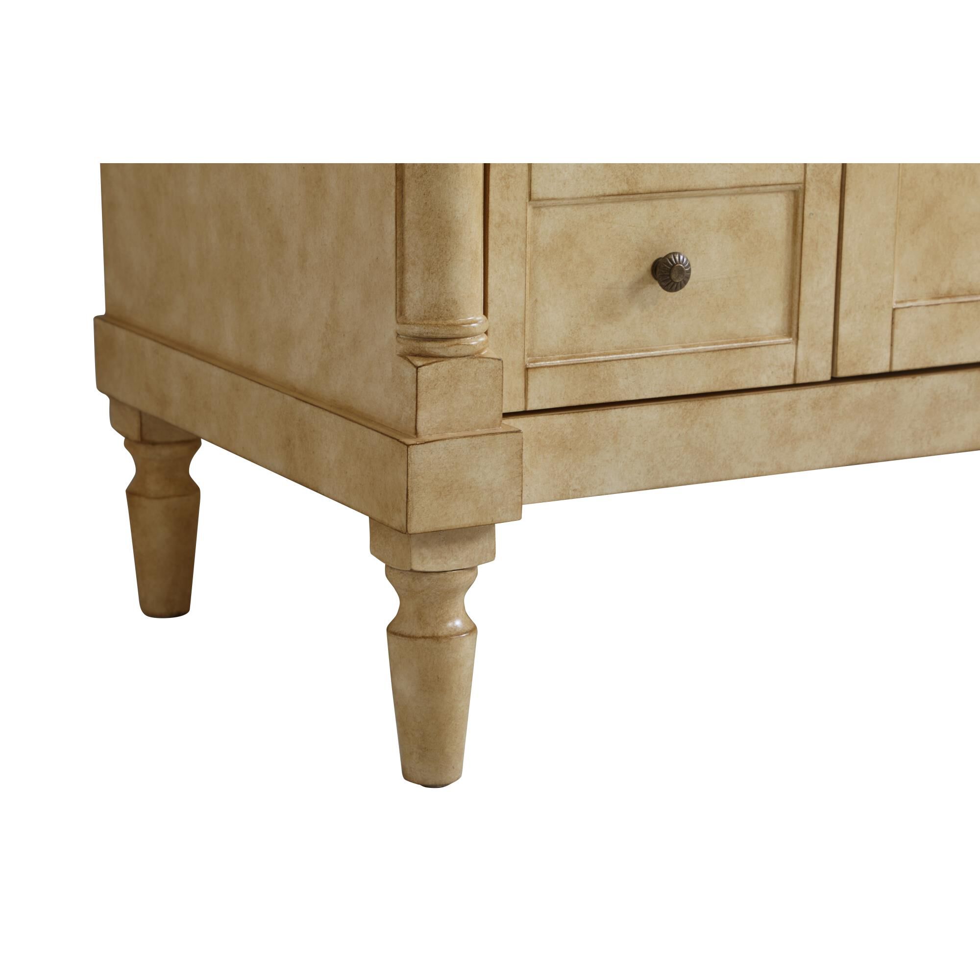 Shown in Antique Beige finish