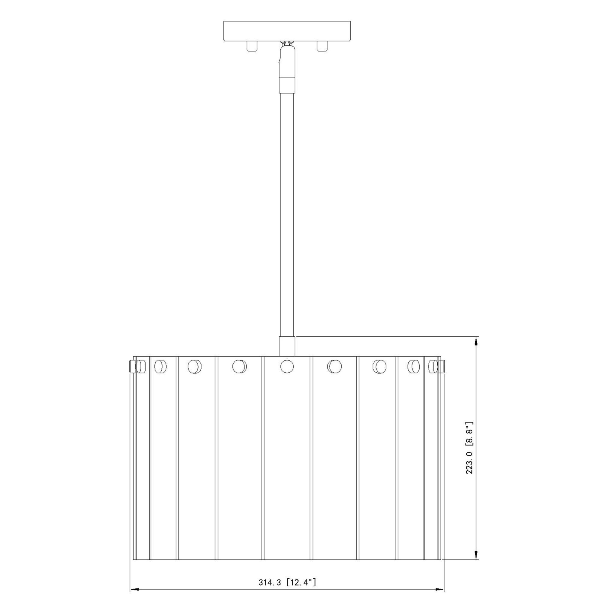 Shown in Modern Gold finish and Clear glass