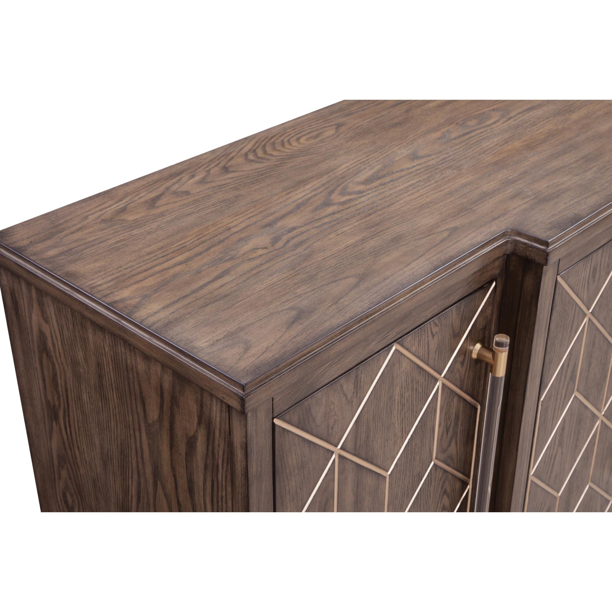 Shown in Brown and Brass finish