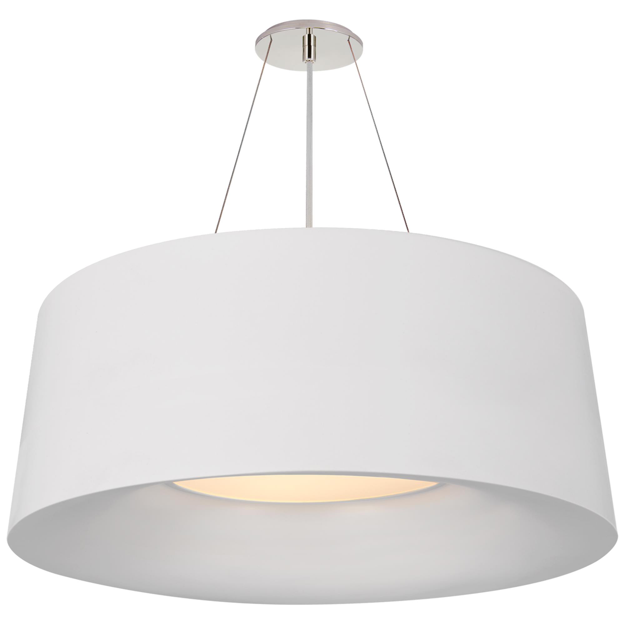 Shown in Matte White finish and No Option shade