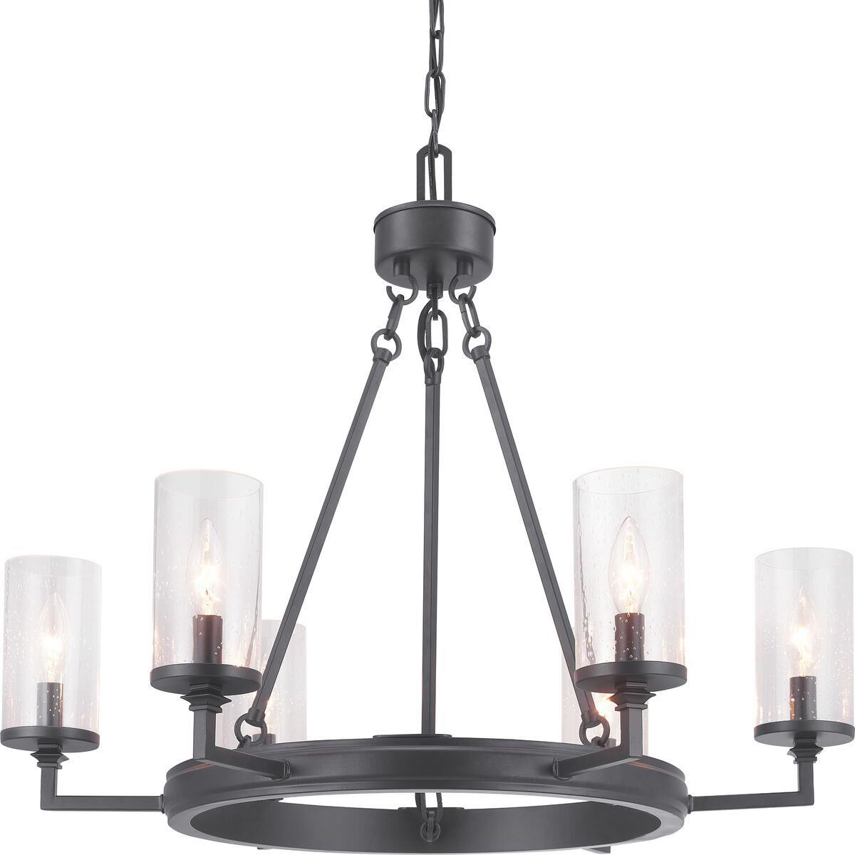 Gresham 28 Inch 6 Light Chandelier by Progress Lighting