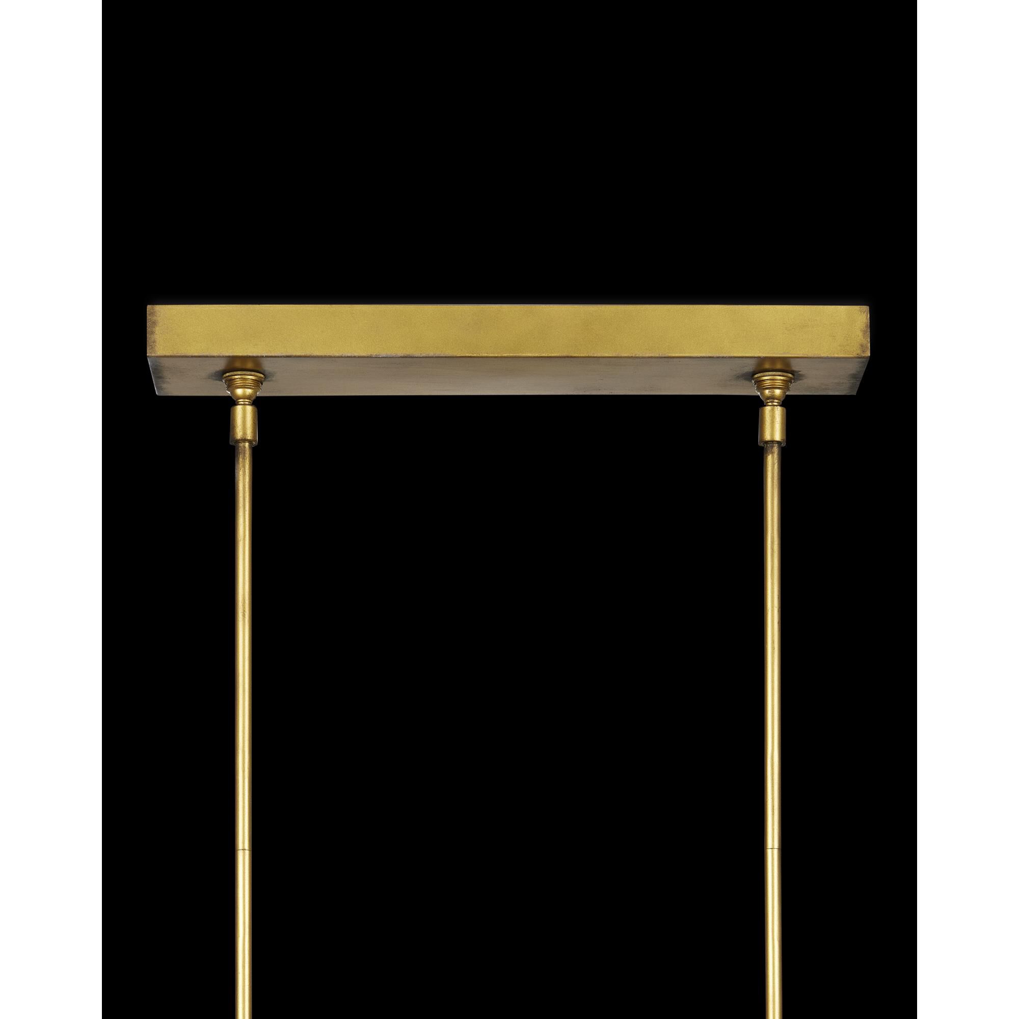 Tonbridge 50 Inch 3 Light LED Linear Suspension Light by Currey and Company