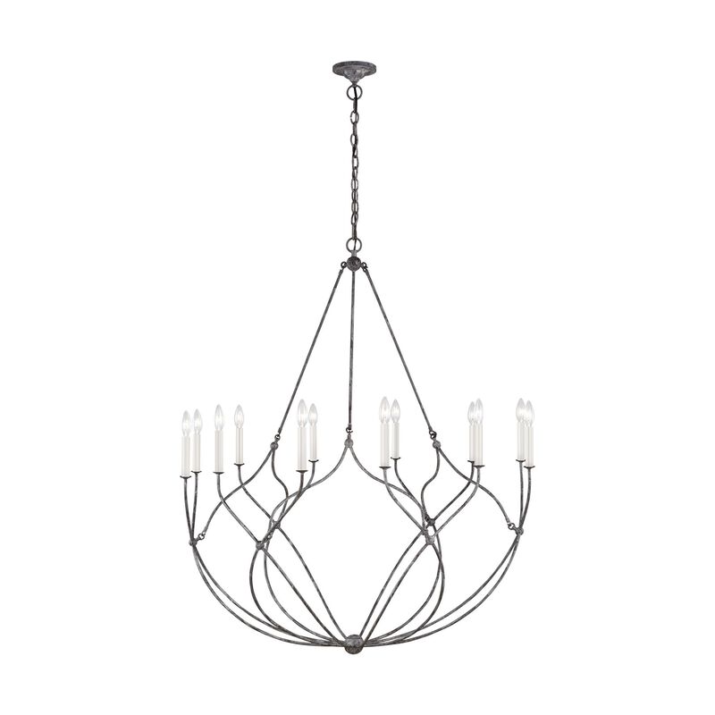 Chapman & Myers Richmond 12 Light Chandelier by Visual Comfort Studio Collection