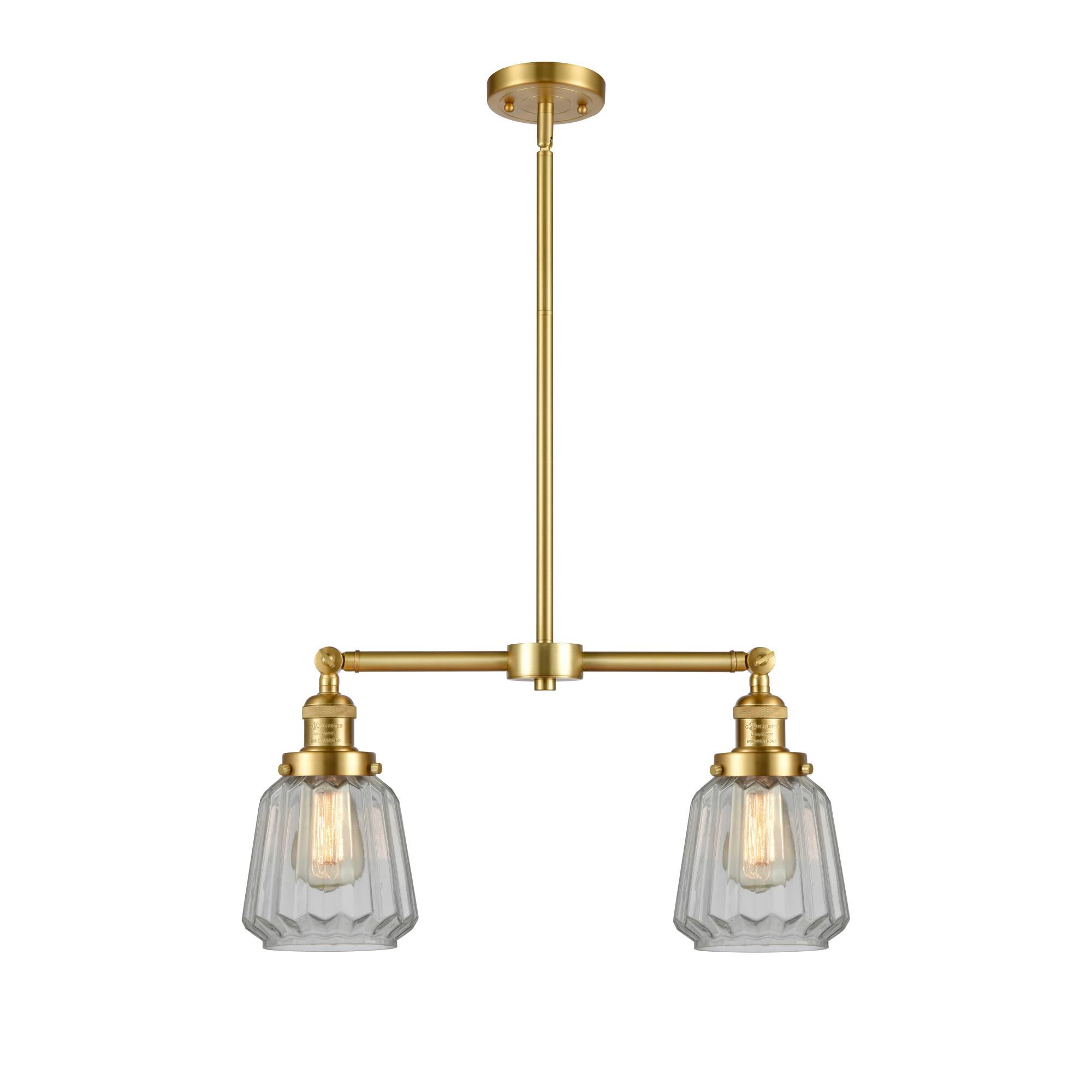 Bruno Marashlian Chatham 21 Inch 2 Light Mini Chandelier by Innovations Lighting
