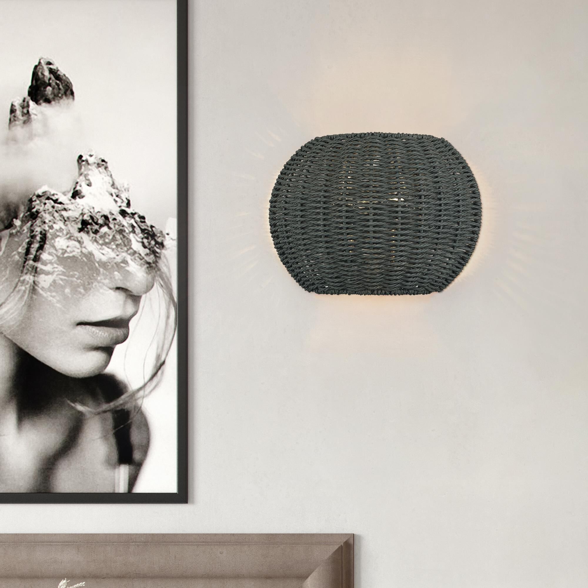 Deluna 8 Inch Wall Sconce by Livex Lighting