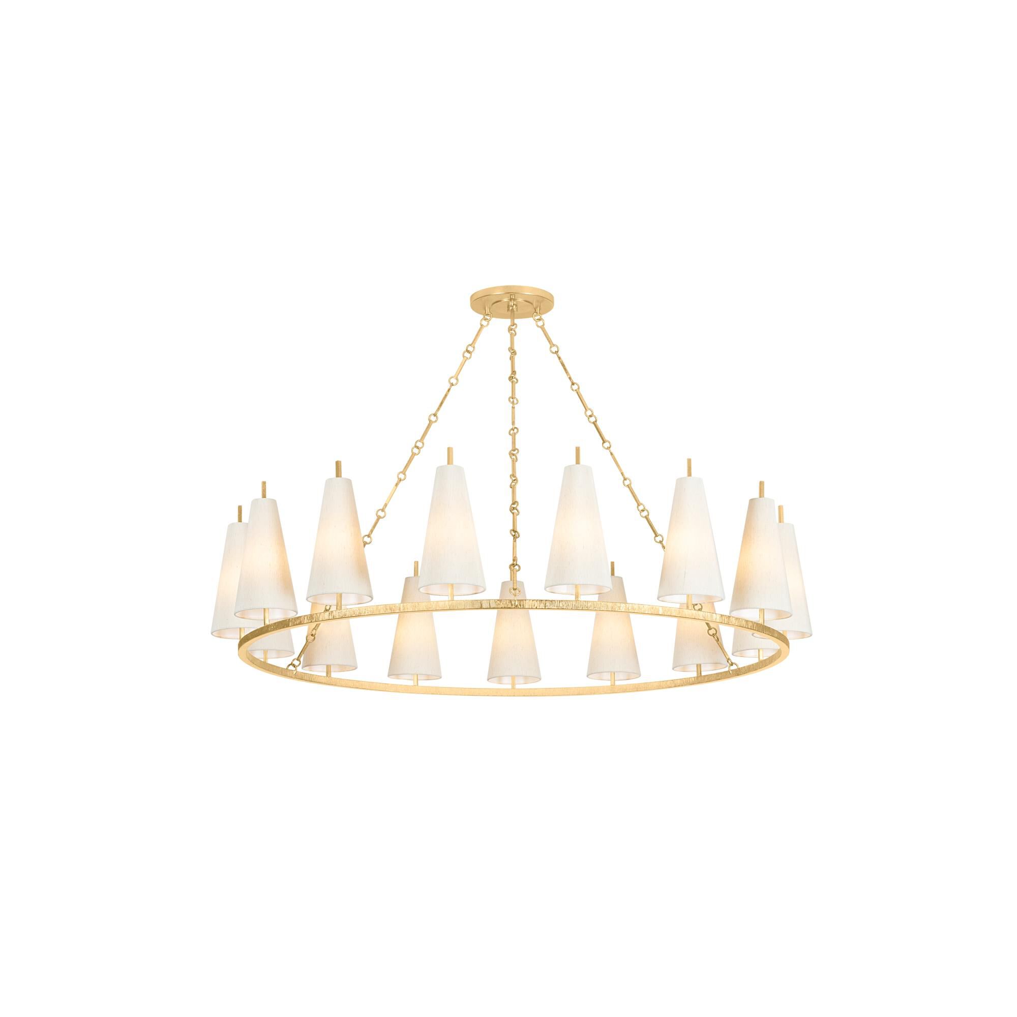 Tirana 55 Inch Chandelier by Corbett Lighting