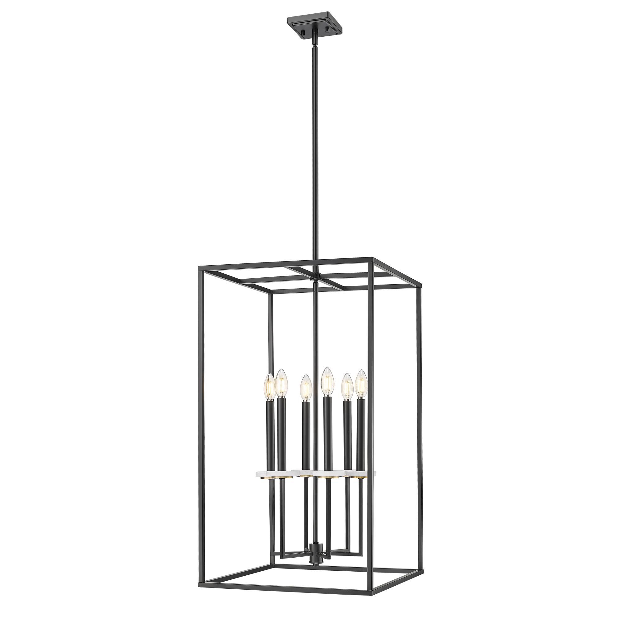 Gaultier 18 Inch Cage Pendant by Z-lite